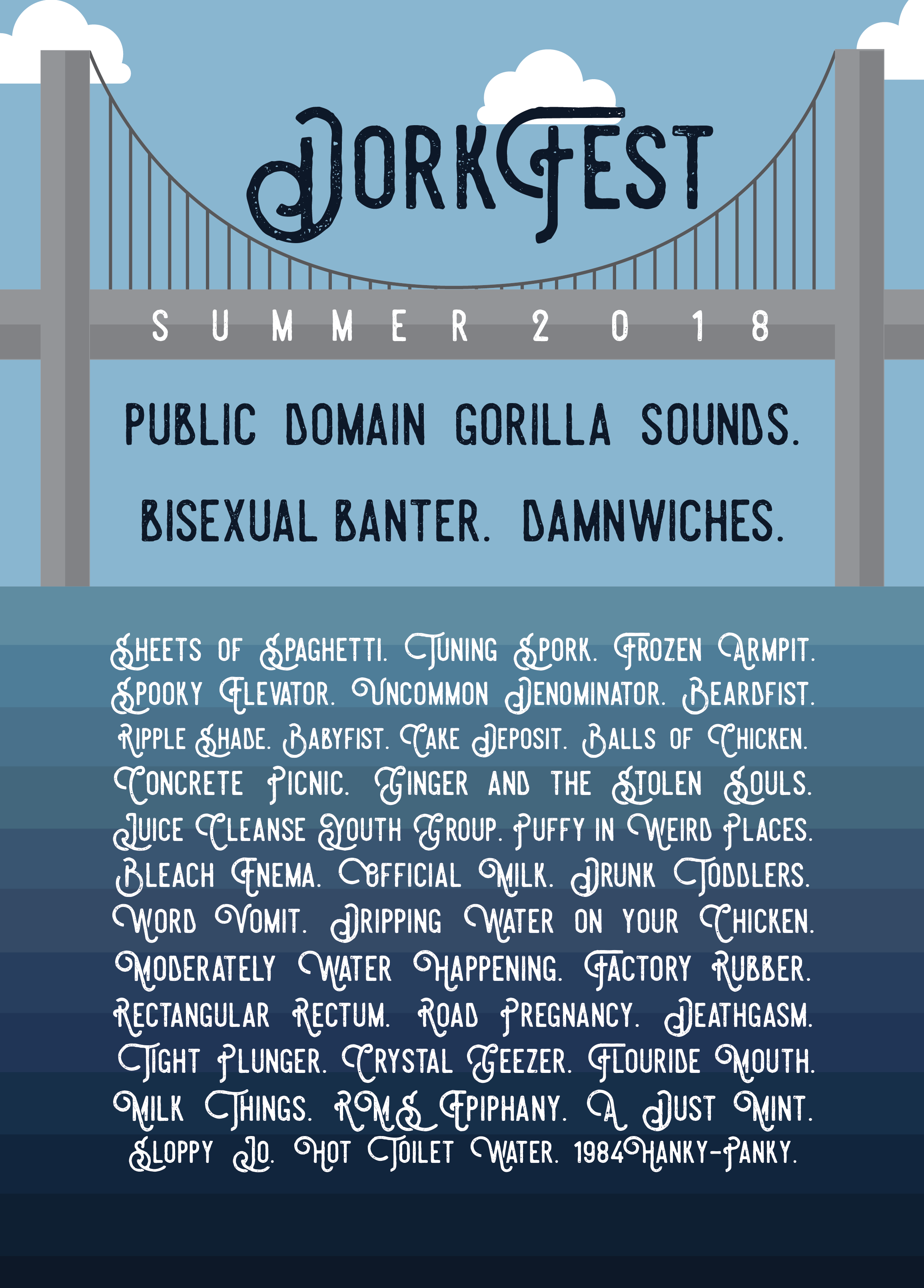 Dorkfest poster