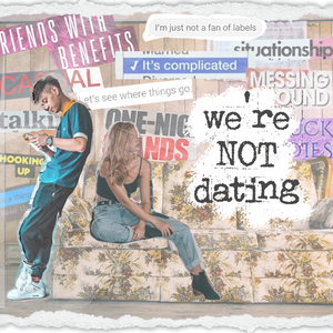we're NOT dating playlist cover